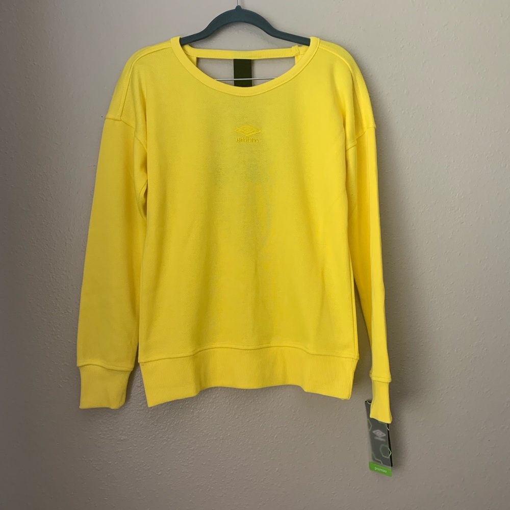 Umbro Premier Open Back Pullover